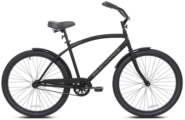 Kent Bicycles 26 - Inch Men'S Seachange Beach Cruiser Bike, Black